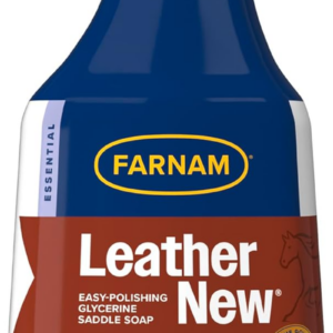 Leather New Easy-Polishing Glycerine Saddle Soap and Leather Cleaner, 32 Oz